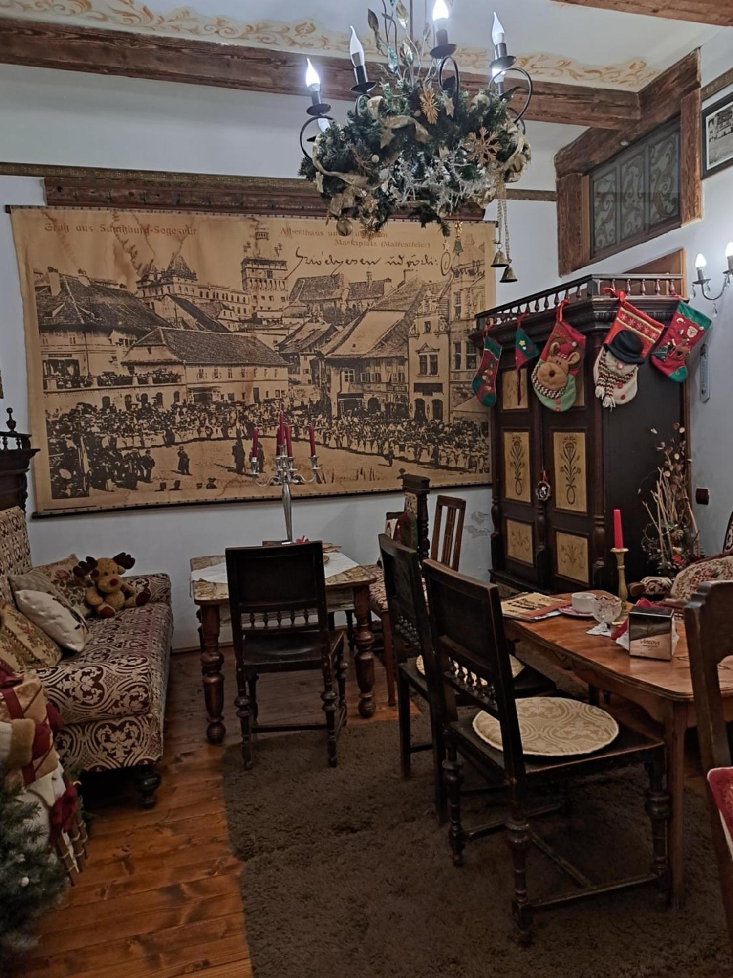 סיגישוארה Casa Cositorarului Boutique Pension מראה חיצוני תמונה